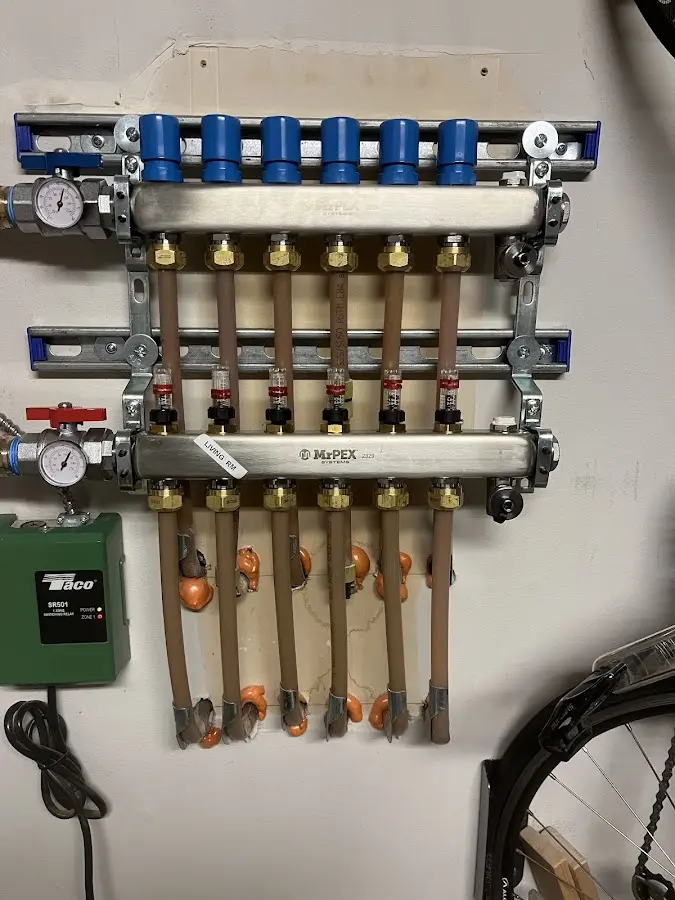 Plumber performing Leak Detection at a residential property in Crescent City